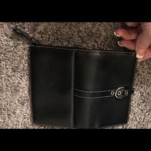 Black Coach purse and wallet